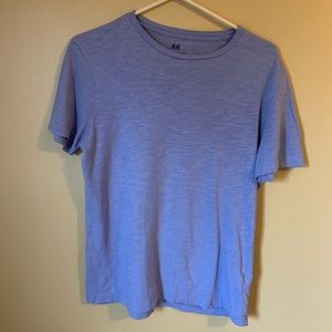 Men’s light purple H&M Crew Neck T-shirt - Small